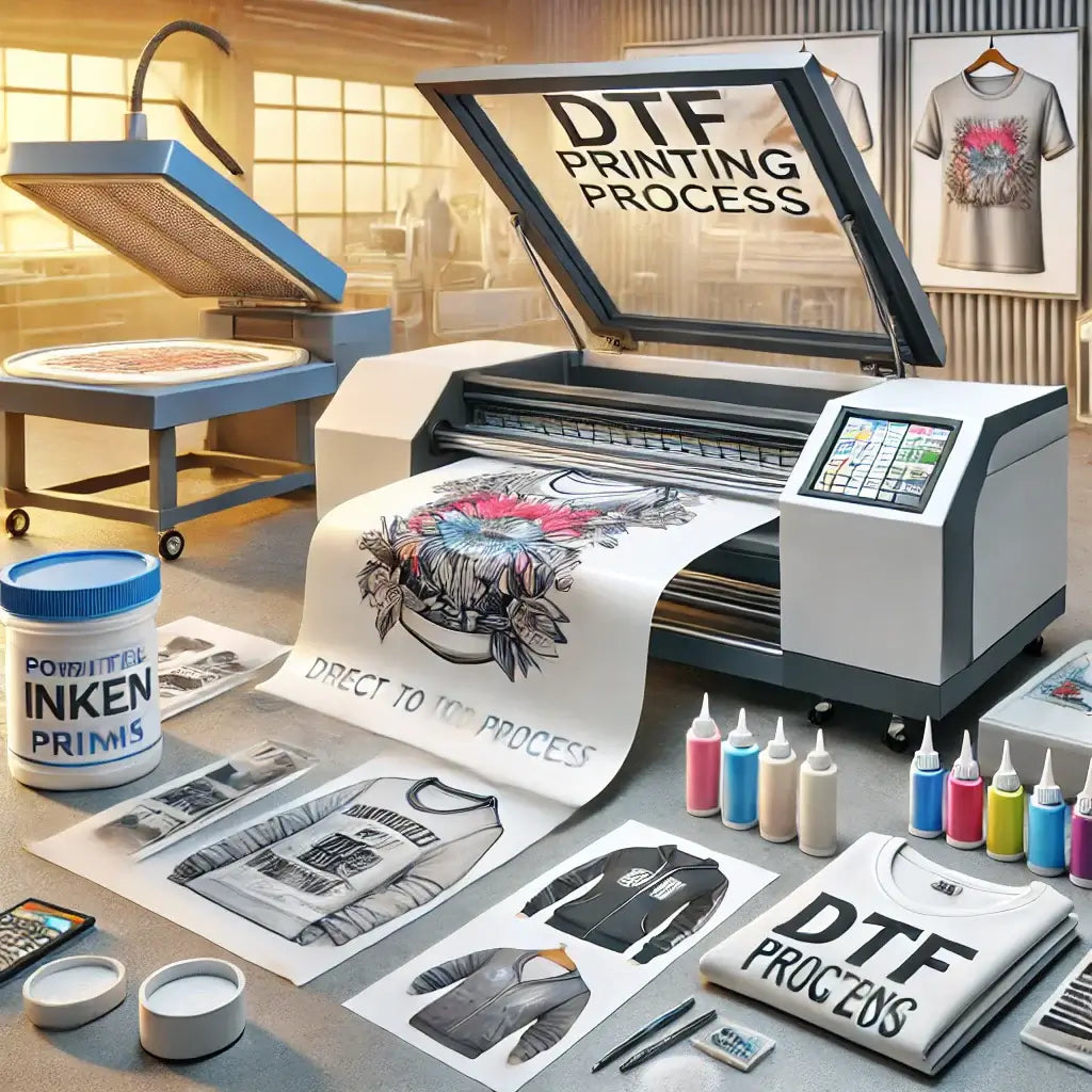 How Does DTF Printing Work